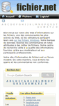 Mobile Screenshot of fichier.net